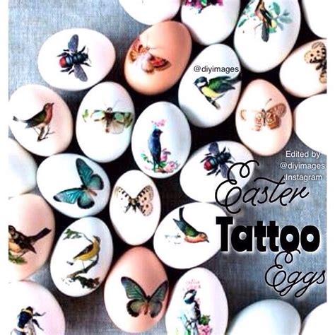 Tattoo Easter Eggs Decorate Your Eggs Quickly Easter Egg