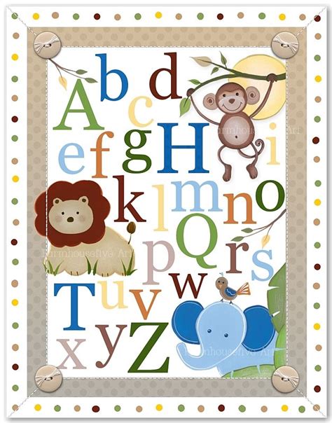 Safari Printable Letters Printable World Holiday