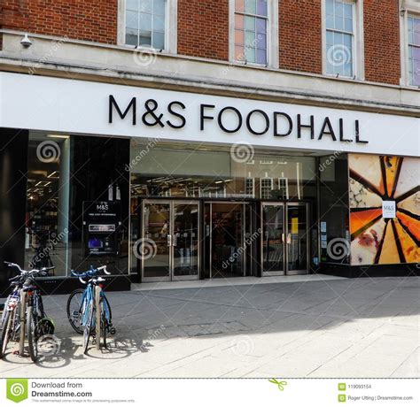Marks And Spencers Food Hall Editorial Stock Image Image Of Business