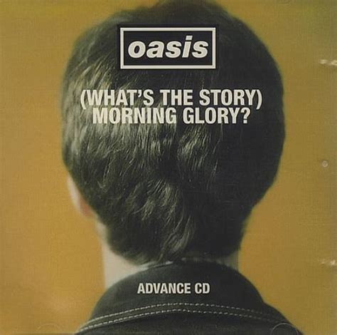Oasis Whats The Story Morning Glory Us Promo Cd Album Cdlp 60055