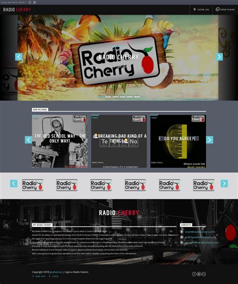 Portfolio Kadmix Projekt My Radio Cherry Agencja Interaktywna Warszawa