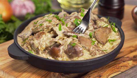 Куриная печень тушеная в сметане - пошаговый рецепт с фото и видео от Картинка - Куриная печень тушеная в сметане - пошаговый рецепт с фото и видео от