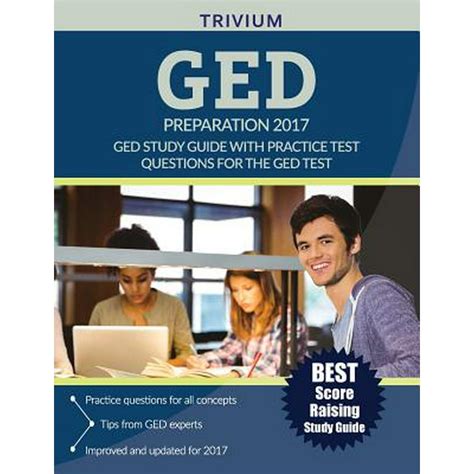 Ged Preparation 2017 Ged Study Guide With Practice Test Questions For