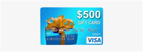If you like it, please share it! $500 Visa Gift Card PNG Image | Transparent PNG Free Download on SeekPNG