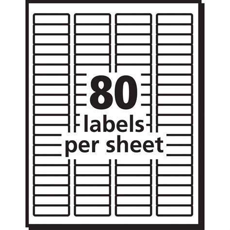 Label Template 10 Per Page