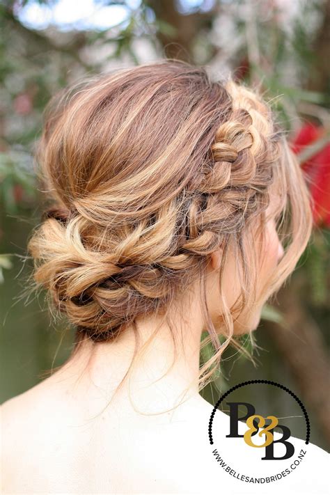 Go big on volume by curling your hair and swooping it to one side of your head. Pin on Braids