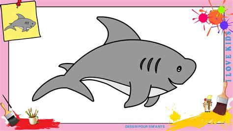 Dessin Requin Facile Comment Dessiner Requin Facilement Etape Par