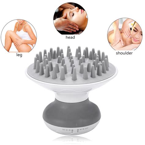 Scalp Massage Massager Head Hand Massage With 7 Modes Vibration Strength And Frequency Electric