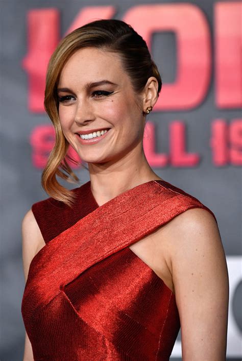 Brie Larson Armors Up For The Kong Skull Island Los Angeles Premiere