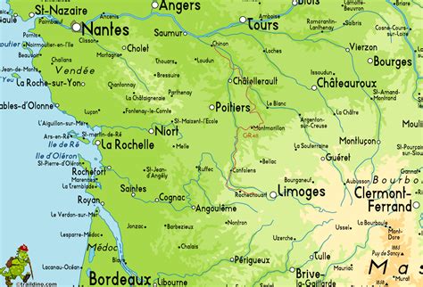 Limoges Map