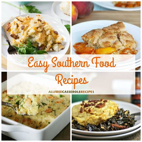 Get your sublime soul food fix right here. 26 Easy Southern Food Recipes | AllFreeCasseroleRecipes.com