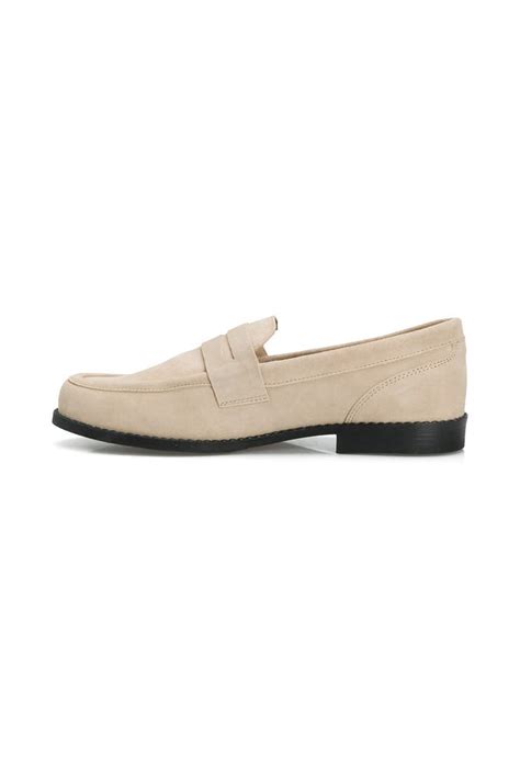 Leder Loafer Ginza Beige Garment Project Günstig Online Kaufen