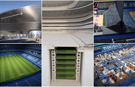 Real Madrids Bernabeu Video Of The New Stadium Is Insane