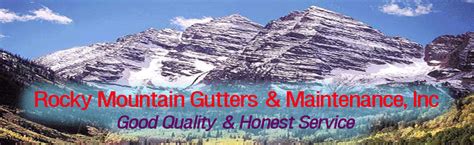 Rocky Mountain Gutters And Roofing Home