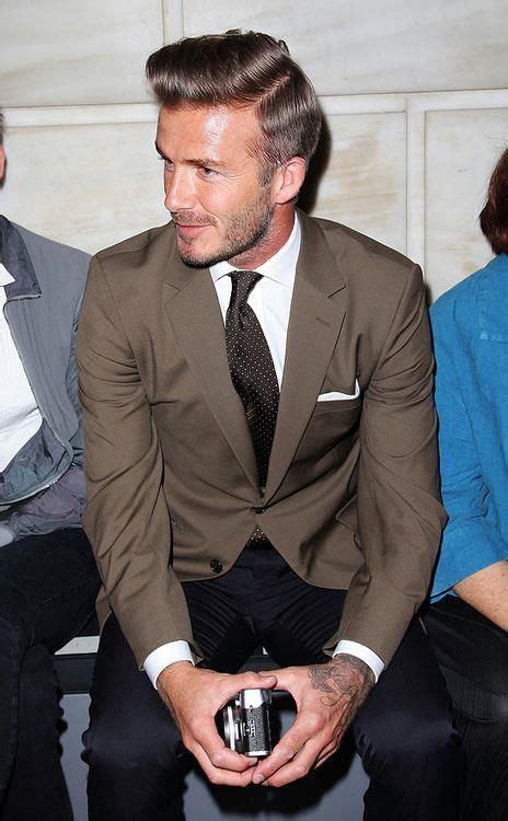 Dapper Style David Beckham Moda David Beckham Gentleman Mode