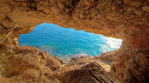 Cote Dazur Cave Images Blue Background Wallpapers Wallpaper Pictures