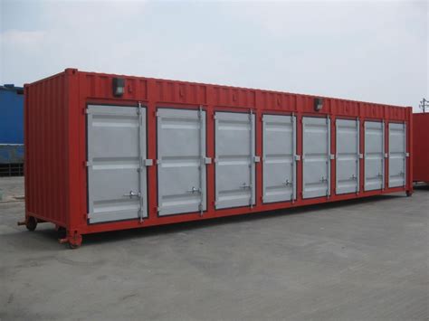 40ft 4 Side Door Storage Shipping Container China Custom Made Storage