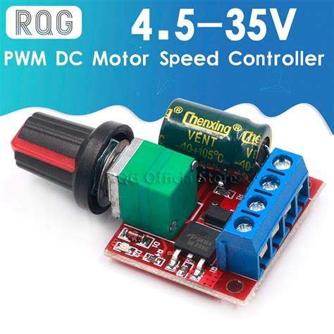5a 90w Pwm 12v Dc Motor Speed Controller Module Dc Dc 4 5v 35v