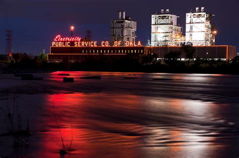Power On The River Tulsa Oklahoma Photograph By Gregory Ballos Fine