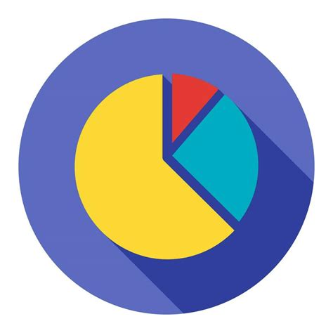 Business Pie Chart Flat Icon Modern Style 3529162 Vector Art At Vecteezy