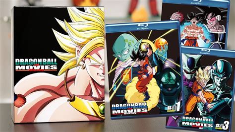 Dragon Ball Z Blu Ray The Movies Unboxing Et Review Youtube