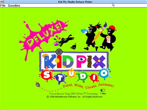 Download Kid Pix Studio Deluxe My Abandonware Jumpstart