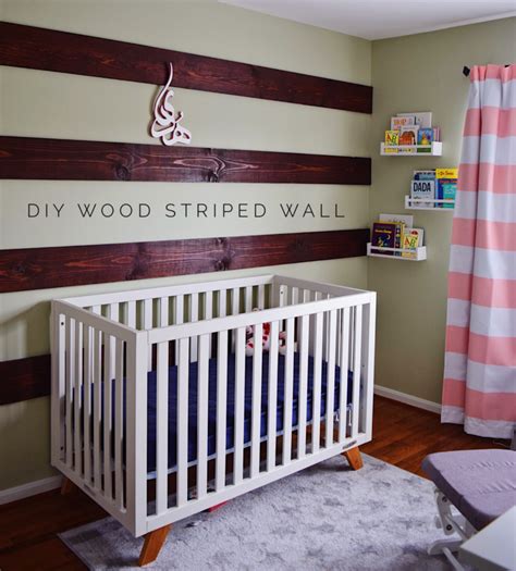 Diy Wood Striped Accent Wall The Hady Life