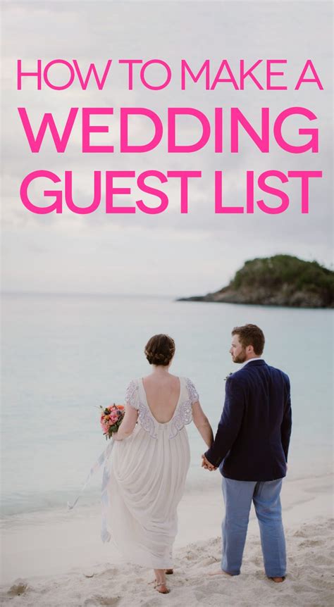 You might have to break the news gently to the moms and dads in your. How to Make a Wedding Guest List - A Practical Wedding A ...