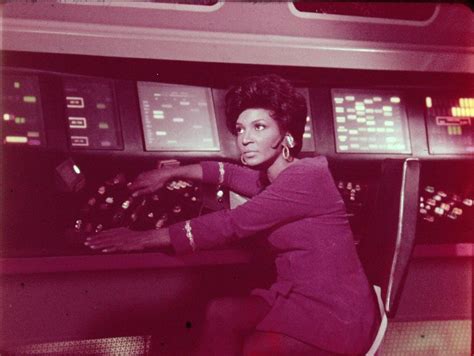 Star Trek Tos 35mm Film Clip Slide Uhura Nichelle Nichols Bridge St