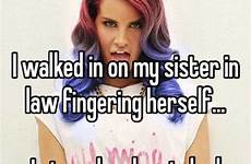 fingering herself sister law watched