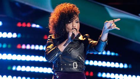 She was a contestant on … Watch The Voice Highlight: Sophia Urista Blind Audition: "Come Together" - NBC.com