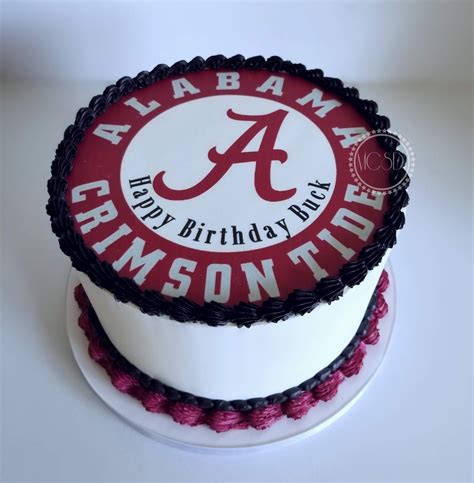 Cakes By Zana Alabama Crimson Tide Cake