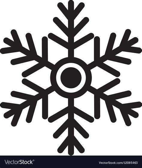 Snowflake Winter Snow Royalty Free Vector Image