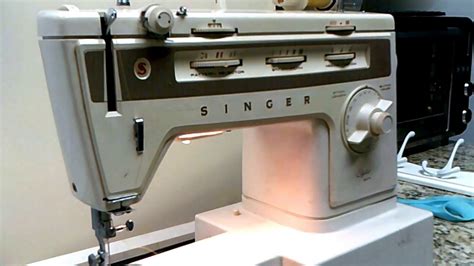 How To Sew On Singer Stylist 834 Sales Demonstration Threading Sewing