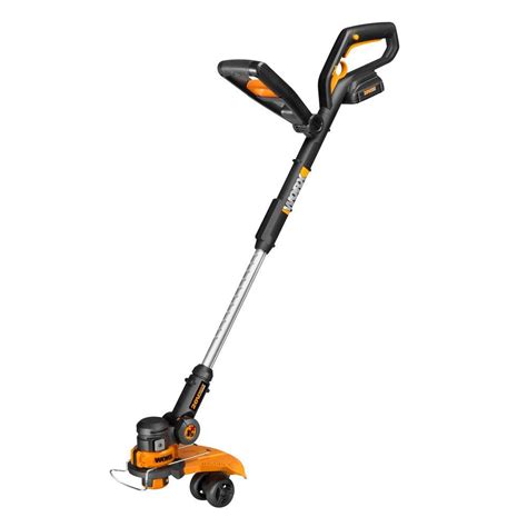 20v cordless hedge trimmer 16 inch, ht160i. Worx 12 in. 20-Volt Max Lithium Shaft Cordless Grass ...