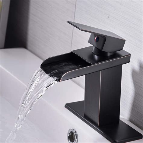 Modern Bathroom Faucets Black Basin Sink Bronze Mount Water Toilets