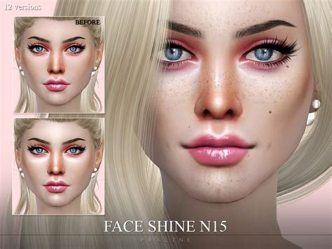 The Sims Resource Face Shine N15