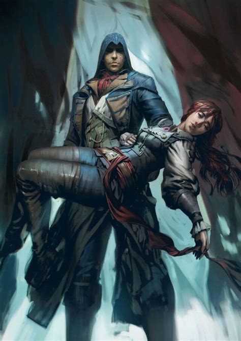 Arno And Elise Assassins Creed Game Assassins Creed Unity Arno