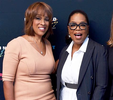 Oprah Winfrey Disses Gayle Kings On Air Fashion Us Weekly