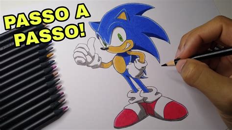 Como Desenhar O Sonic Passo A Passo Veja Como Desenhar O Sonic Facil