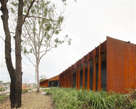 Fitzgibbon Community Centre Community Centre Weathering Steel Steel