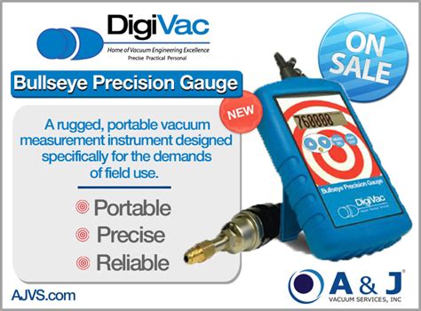 Digivac Bullseye Precision Vacuum Gauge Bullsyeye Thermocouple Vacuum