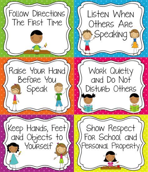 Surfin Through Second Classroom Rules Poster Classroom Rules