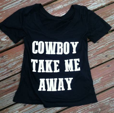 Items similar to Cowboy Take Me Away // Country Concert Shirt on Etsy
