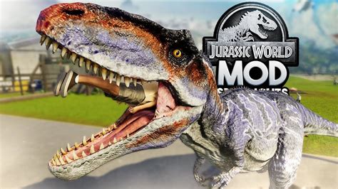Lost World Giga New Dinosaur Remodel Jurassic World Evolution Mod Spotlight Youtube