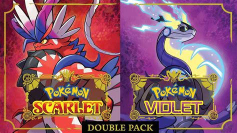 Pokemon Scarlet And Pokemon Violet Double Pack Nintendo Switch