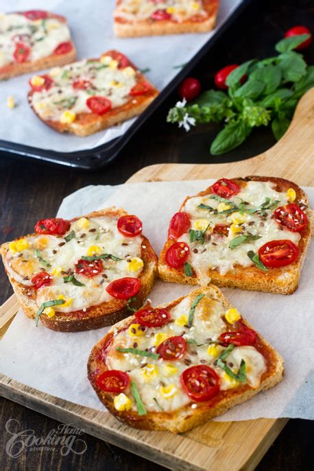 Learn how to make delicious pizza at home with these howcast food videos. Bread Pizza :: Home Cooking Adventure