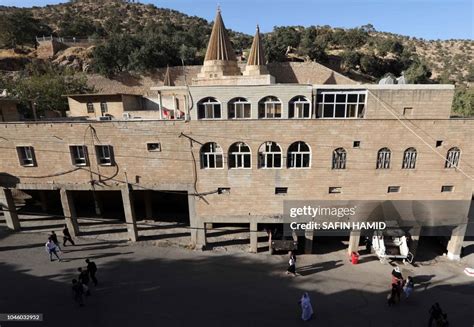 iraqi yazidi gather at lalish temple in a valley near dohuk 430 km news photo getty images