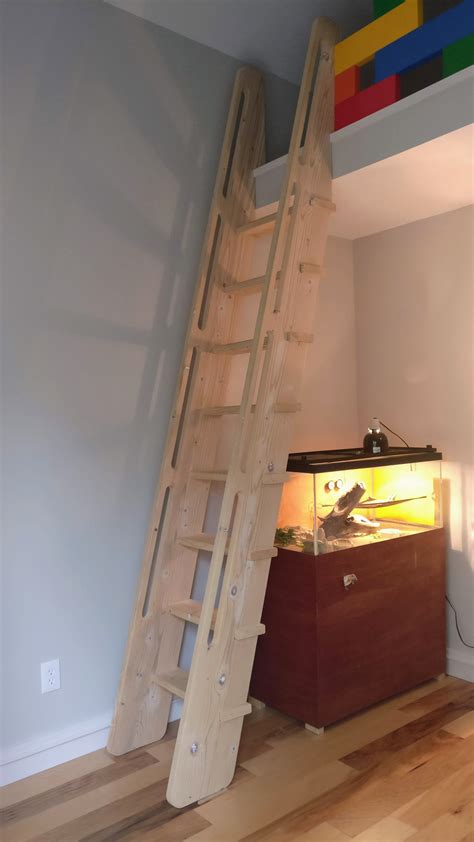 Loft Ladder Design Construction Ryan Hobbies