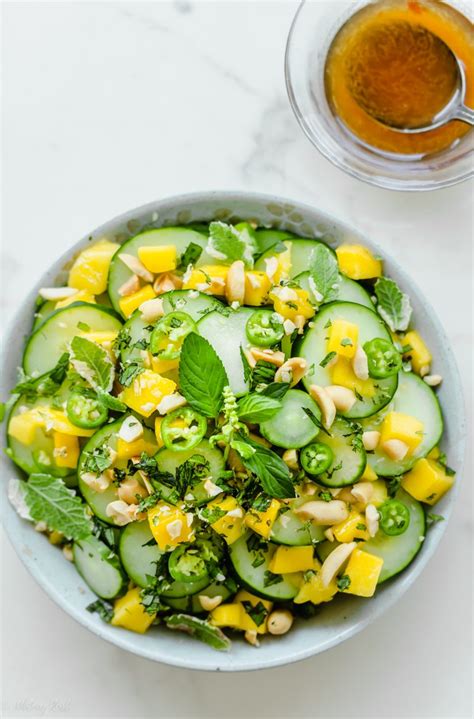 Thai Cucumber Mango Salad
